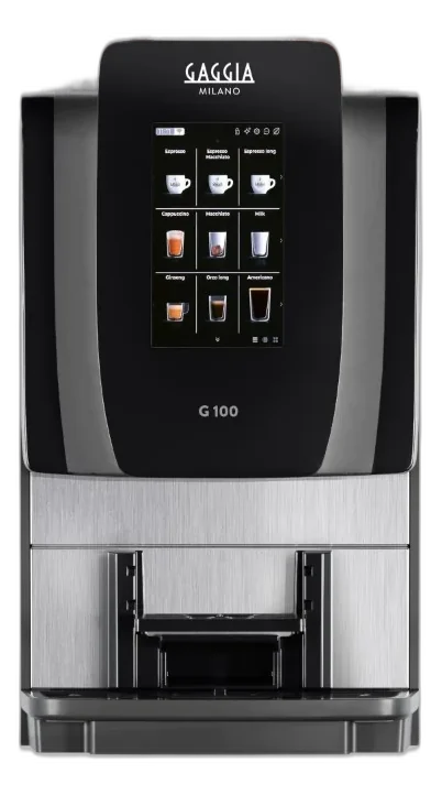 Gaggia G100 Powder Milk version ES + IN vue de face