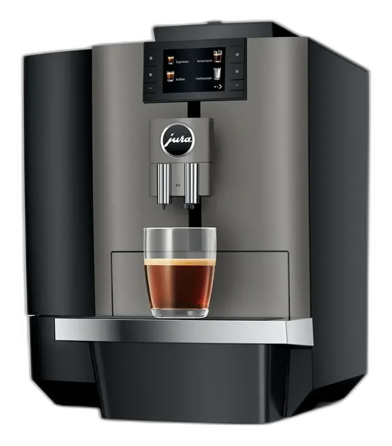 Machine à café JURA X4 préparant un espresso