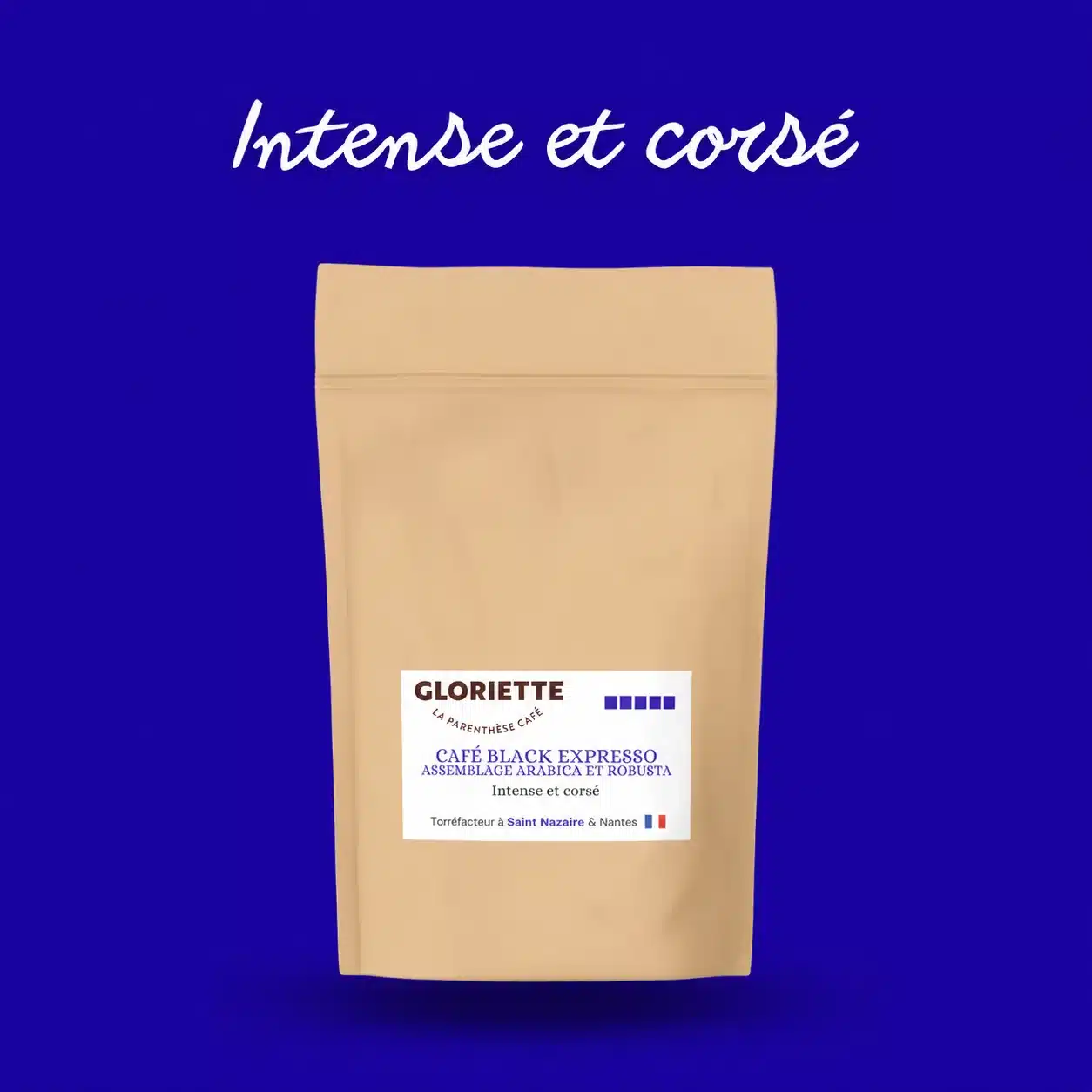 Sachet de café Black Expresso Gloriette