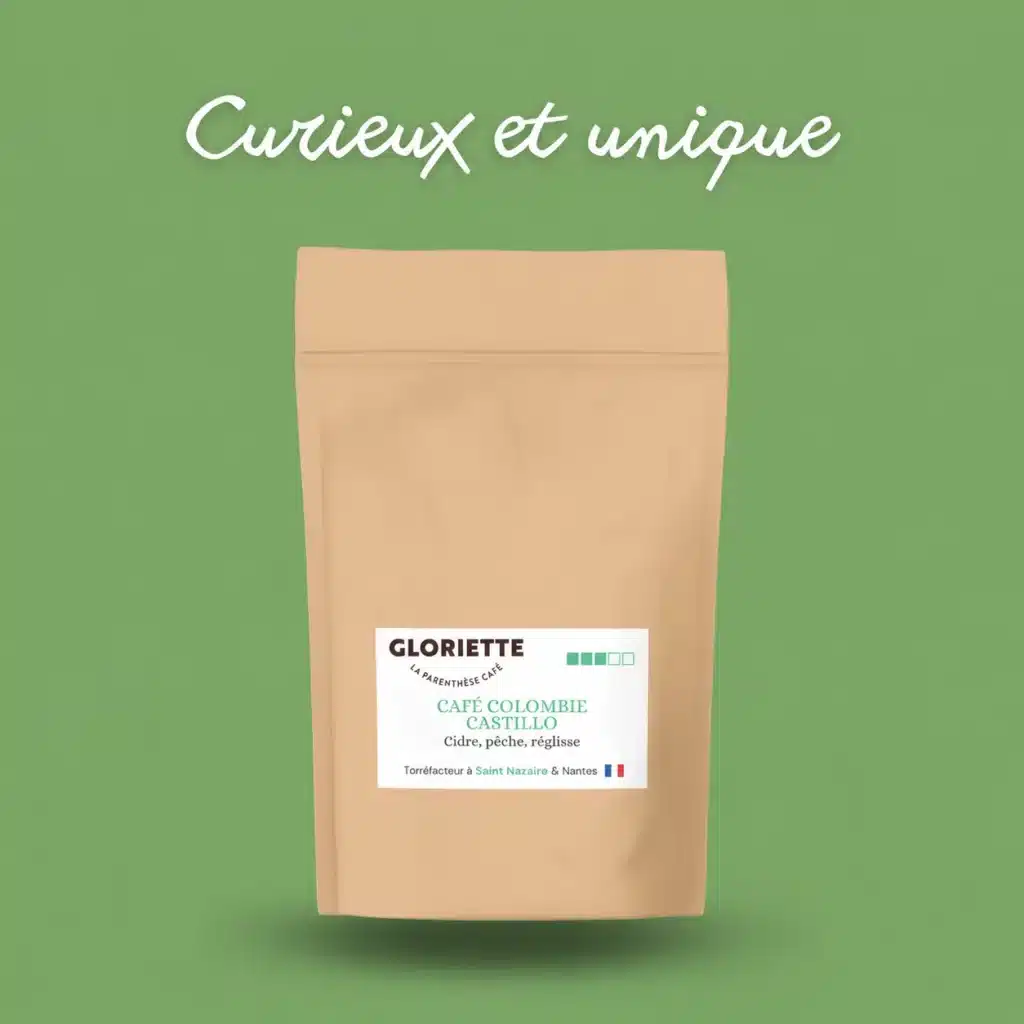 Sachet de café Colombie Castillo Gloriette
