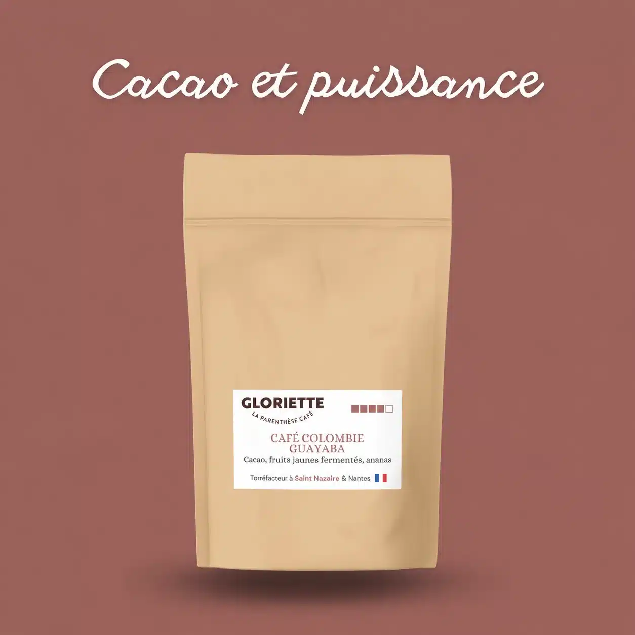 Sachet de café Colombie Guayaba Gloriette