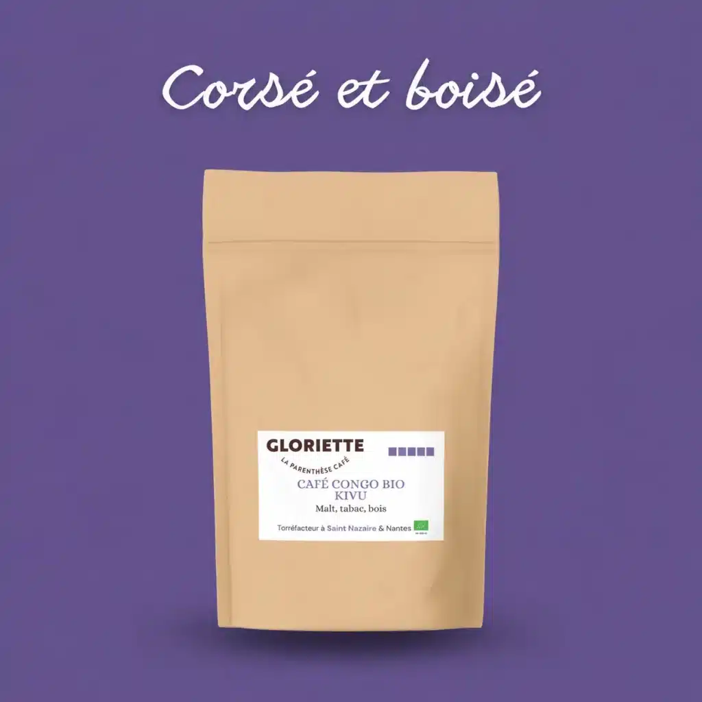 Sachet de café Congo Kivu Gloriette