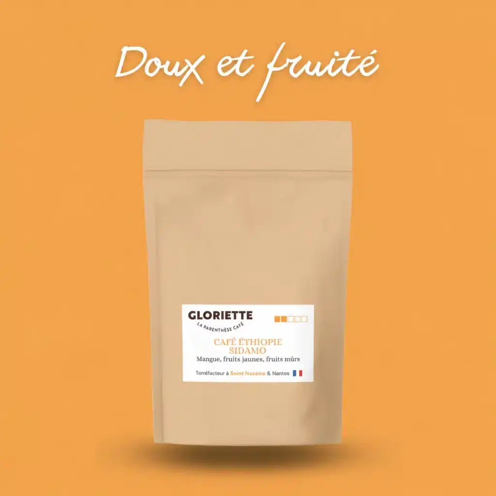 Sachet de café Éthiopie Moka Sidamo Gloriette