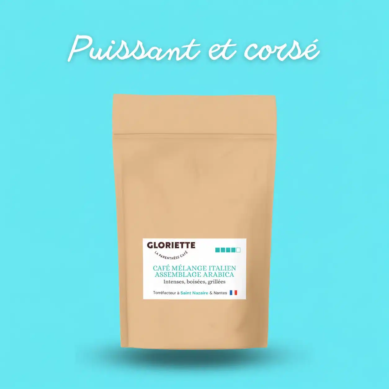 Sachet de café Mélange Italien Gloriette