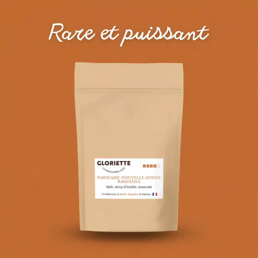 Sachet de café Papouasie-Nouvelle-Guinée Raggiana Gloriette