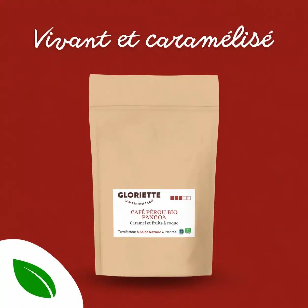 Sachet de café Pérou BIO Pangoa Gloriette