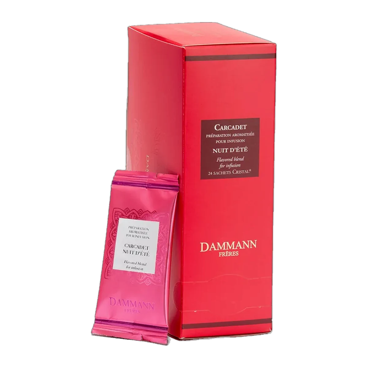 Carcadet Nuit d’été DAMMANN Frères, boîte de sachets