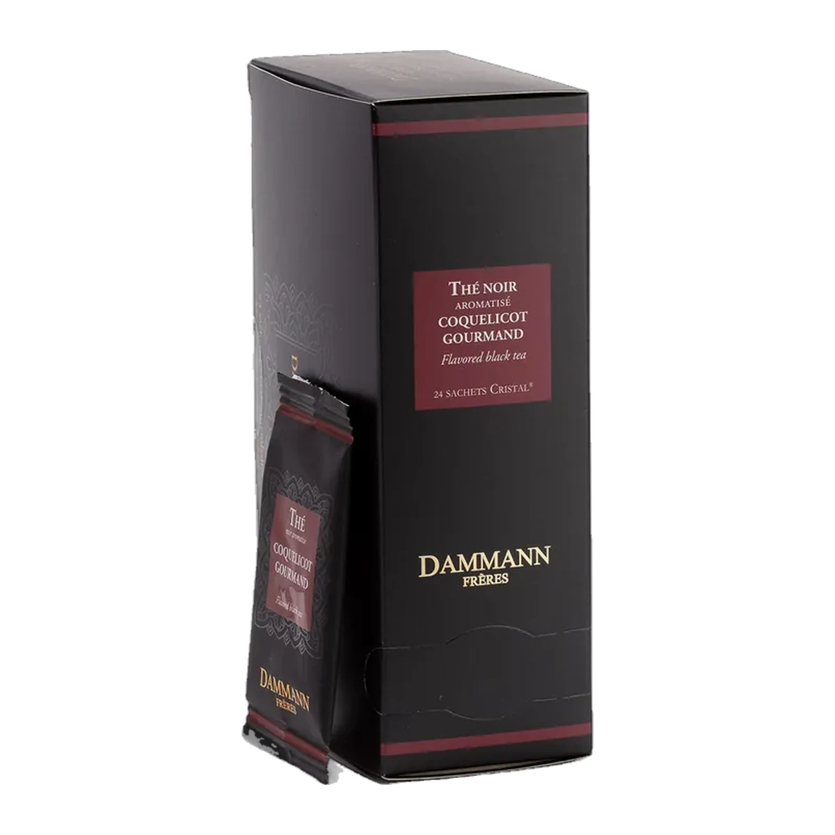Coquelicot Gourmand DAMMANN Frères, boîte de sachets