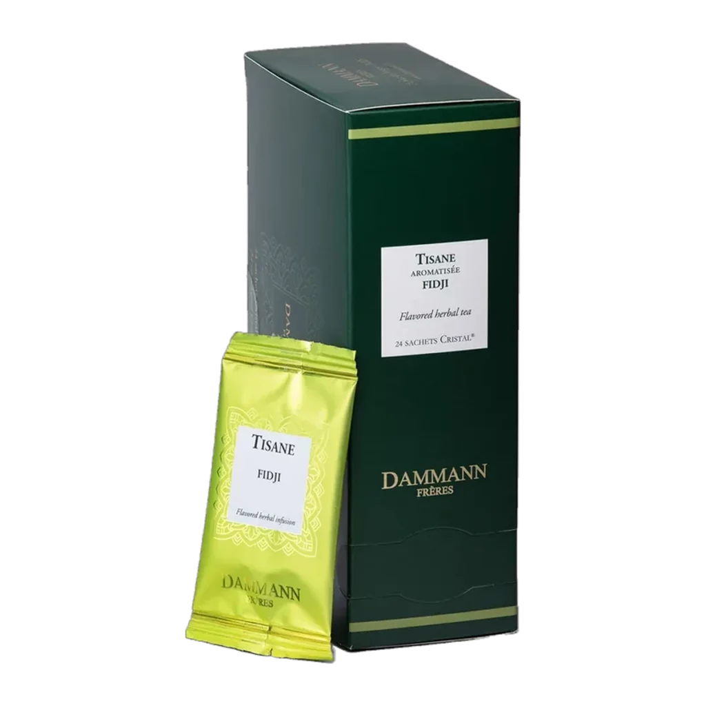 Infusion Fidji DAMMANN Frères, boîte de sachets