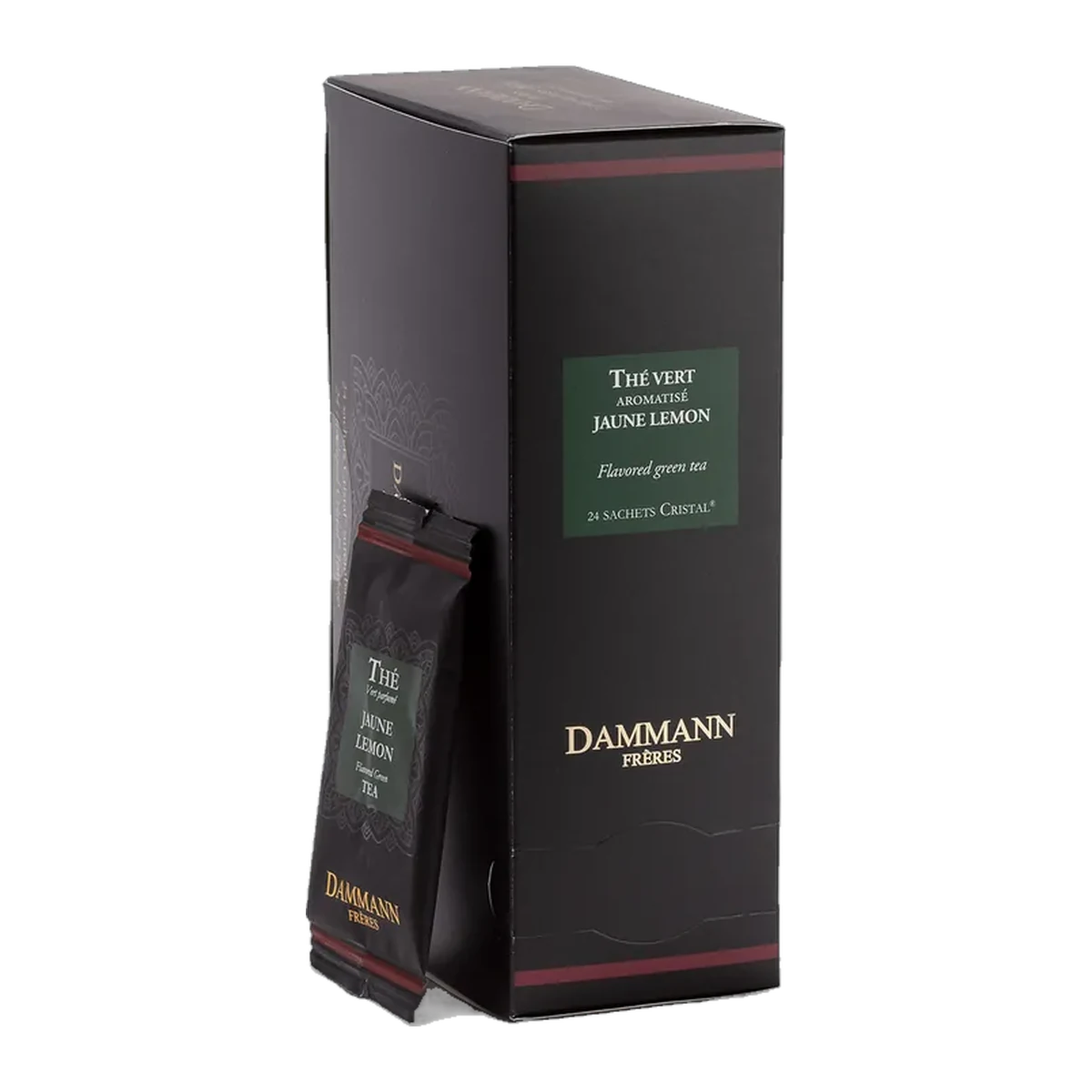 Jaune Lemon DAMMANN Frères, boîte de sachets