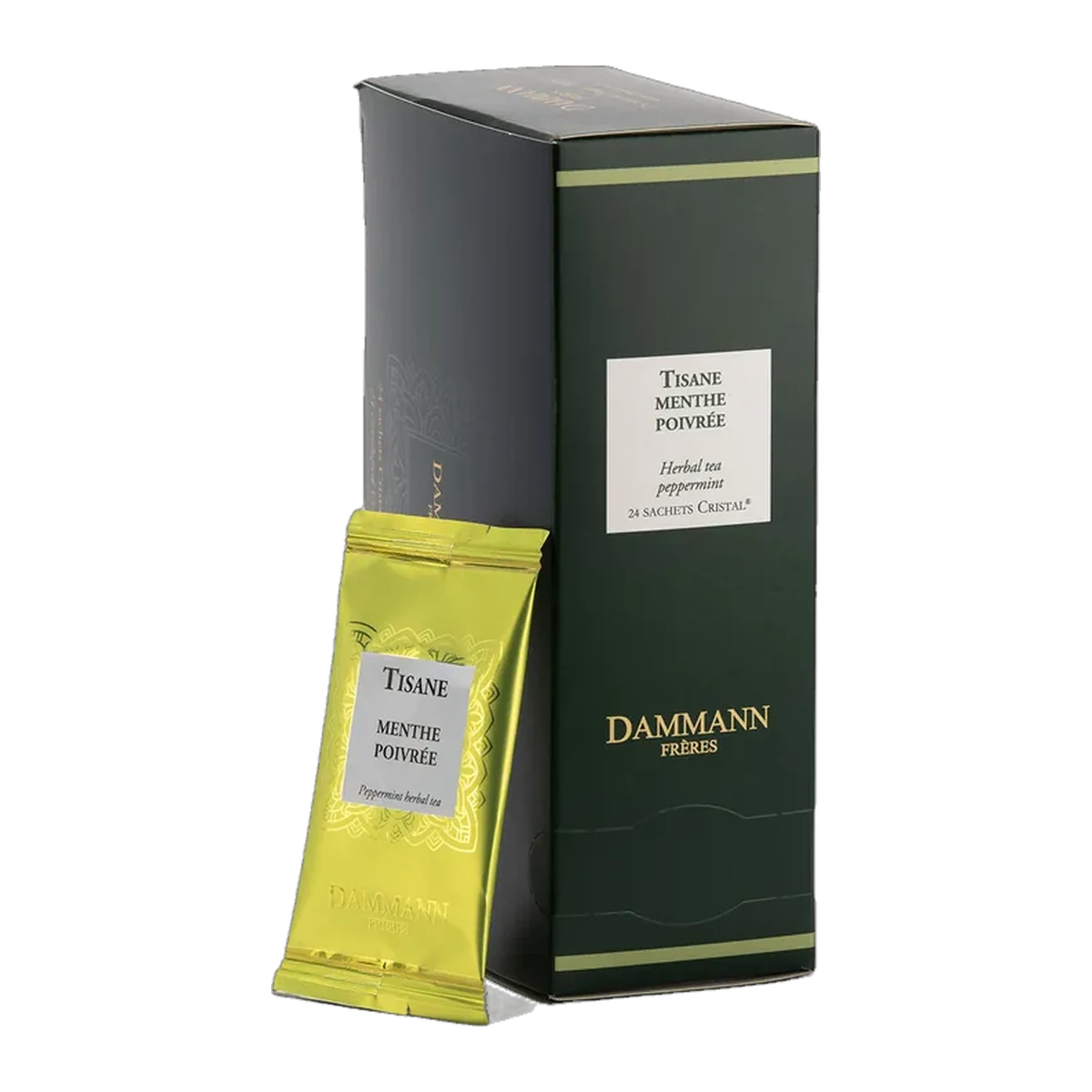 Menthe poivrée DAMMANN Frères, boîte de sachets