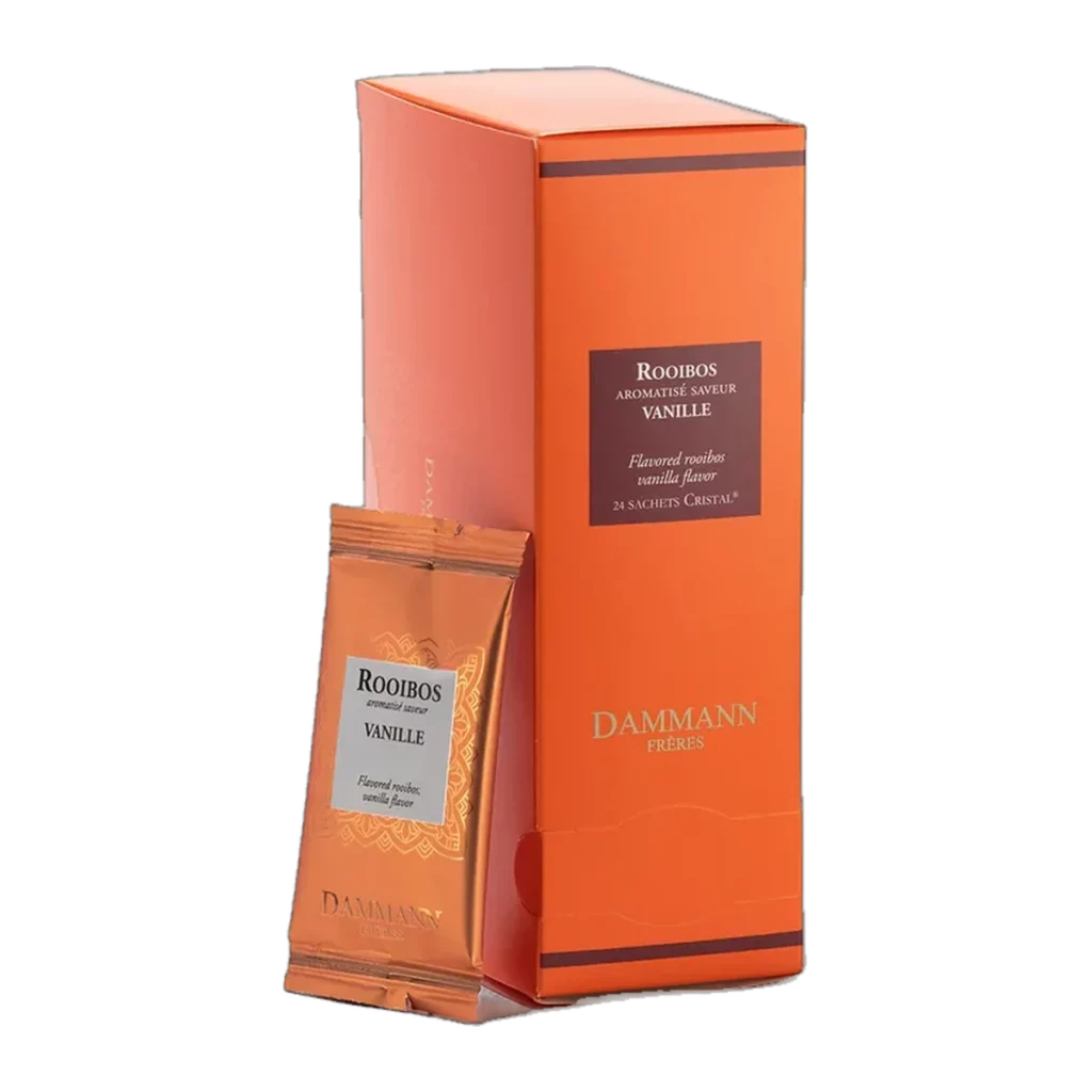 Rooibos Vanille DAMMANN Frères, boîte de sachets